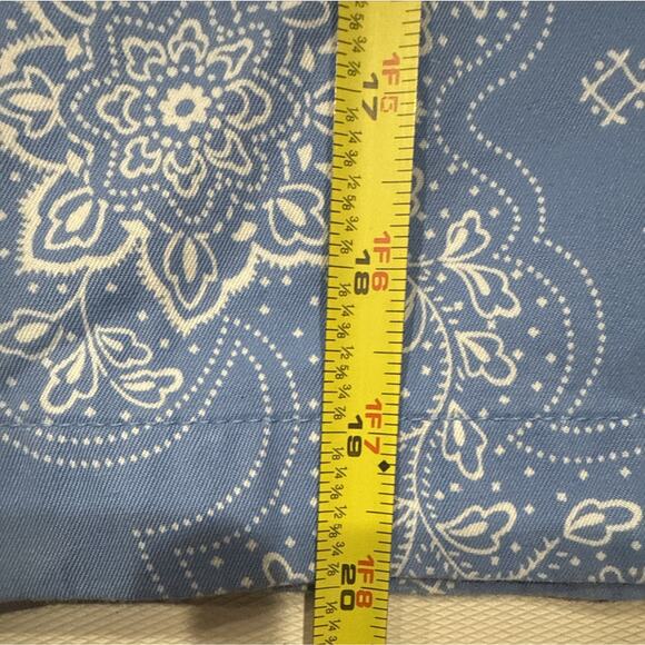 Ann Taylor Blue Bandana Print Skirt Women’s Size 6 Casual Boho Summer - Picture 4 of 7